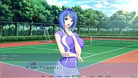 Hey, In This Anime Scene, Mahiru Gets A Massage And Masturbates In The Dress Shop