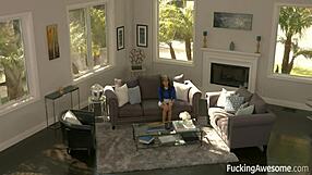 Bodyguard Fucks Brunette with Big Cock