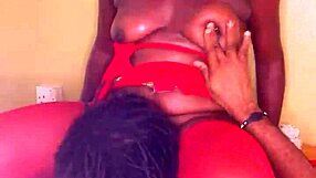 the lady in red is eager to connect with you passionately