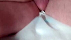 Wife rides fuck buddy's cock in her ass