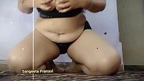 desi bhabi getting hot telling story with dirty audio in telugu