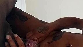 Intense Ass Fucking With Black Transsexual