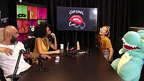 she fulfills the unusual request, inserting pencil into pussy for anal and oral sex