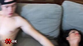 After running, they indulge in a hardcore quartet with big cocks and asses