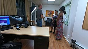 Susanna jewel undergoes main casting interview.