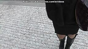 girl with huge tits blowing in the bathroom