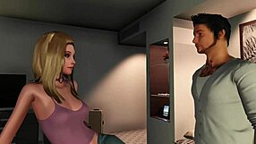 Sashia the escort performs deepthroat and anal blowjob