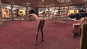 辐射4机器狂野変態肛交猛插