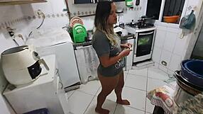 morena debuts in underground porn party with big ass fetish