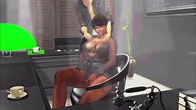 Grandpa Fucks Young Girl With Big Tits In Cartoon