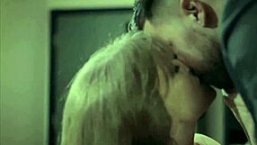 in the office, grandson fucks his perfect grandmom again.