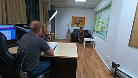 Susanna jewel undergoes main casting interview.