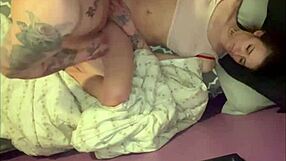 lezbian Canadian gets screwed up the ass and she is loving it