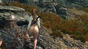 Big Boob Outdoor Sex in Doggystyle and Bent Over Positions