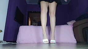 Sexy Feet Get Humiliated With Toys By Russian Milf