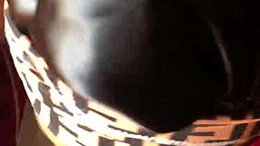 She boldly sucks my dick in homemade close up