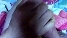 wife strokes cock with multiple squirts