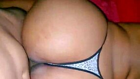 Hot Girl in Thong Fucks Big Ass Hard and Deep