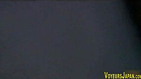 Asian Beauty with Hairy Pussy Fingerbangs Solo in Public