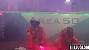 nosy teen 18+s interrogated by mib agent in freeuse threesome