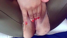 Neighbor Lets Me Fuck Her In Leggings For Money!