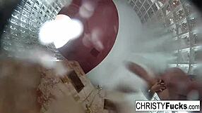 Christy Dahlia And Ivan Have Intense Shower Sex With Big Tits And Oral Fun.