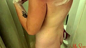 Soapy shower leads to quick assjob, doesn't it?