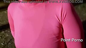 Ebony woman fucked in park by stranger with big ass and monster cock