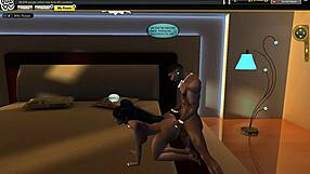 Cheating Husband In 3D Gets Caught With Mistress Part 1