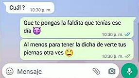 Convincing My Latina Worker To Fuck Via WhatsApp! She Has A Big Ass And Takes Monster Cock.