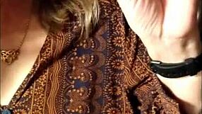 Naughty Housewife Sucks Cock During Phone Call to Mummy in Mummification