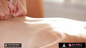 i give casey calvert a relaxing massage with gentle touches