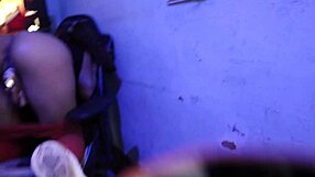 latina girl visits to watch videos and gets excited at home