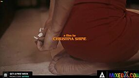 hot lesbian teen 18+s eat pussies and fuck with strap-on in mixedx