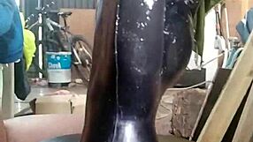 fisting with big toy fist