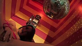 sexy lola foxx gropes small tits and masturbates