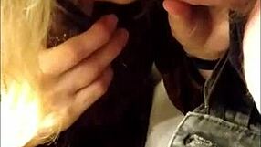 Naughty Housewife Sucks Cock During Phone Call to Mummy in Mummification