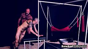 Watch this polar bear pounding that tight gay asshole bareback.