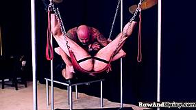 Watch this polar bear pounding that tight gay asshole bareback.