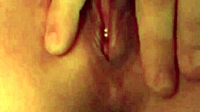 rubbing wet pussy clit