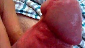 watch this mature guy spray outdoors?