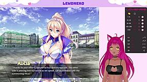 Vtuber Lewdneko Explores Harem King With Big Tits Virgins In Orgy Creampies