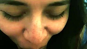 I-I g-gave oral to hunter 666, that chubby latina with big tits