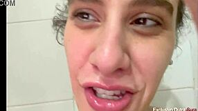 Pov View of Beautiful Brunette Stepsister Losing Her Virginity Roughly