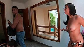 What are these hot girls doing backstage during the recording?