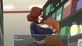 Step Mom Gives Boobjob To Monster Cock