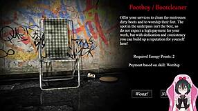 Femboy explores femdom city in episode one.