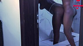 teen with big ass begs for stepbrother's monster cock to fuck her shaved pussy hard