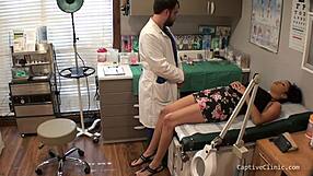 Latina patient in bondage: The hospital experiment with doctor of Phoenix Rose