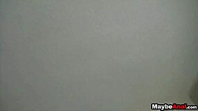 Trashy blonde slut loves anal in public